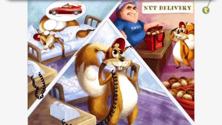 Stash the nut — береги орехи смолоду. Фото.