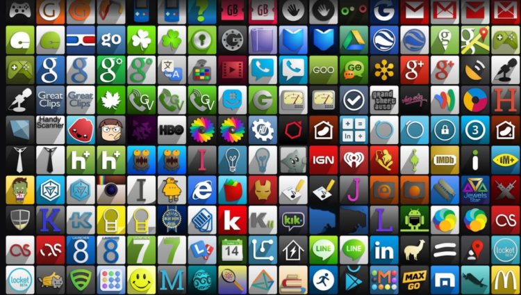 Как сменить иконки приложений на родной оболочке смартфона. Фото.