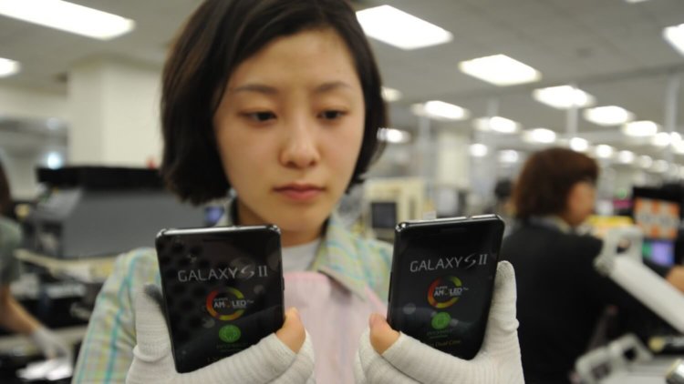 Страшная правда: работа в Samsung. Фото.