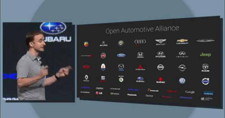 Google I/O 2014: ключевые моменты. Android Auto. Фото.