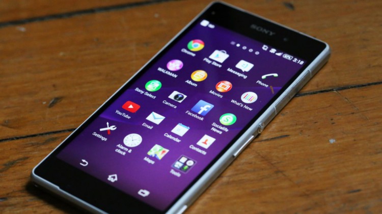 6 лучших Android-смартфонов сегодняшнего дня. Sony Xperia Z2. Фото.