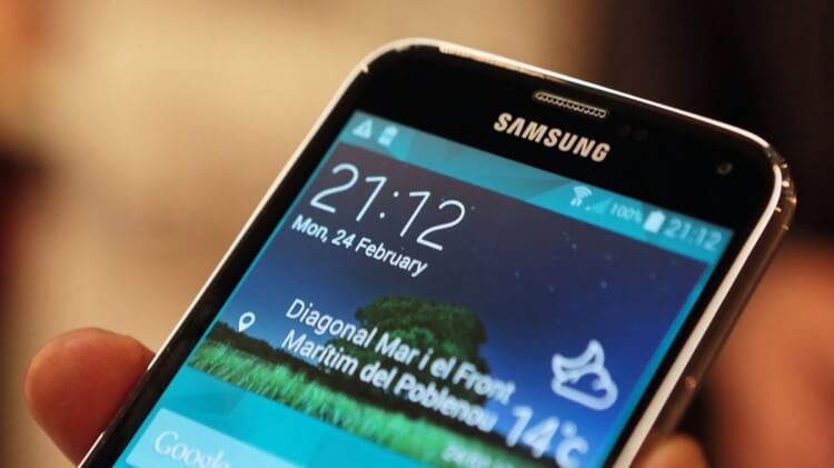 4 раздражающие особенности Samsung Galaxy S5. Не звони мне, не звони. Фото.