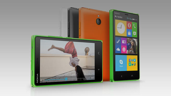 Второй пошел! Nokia X2 на Android. Фото.