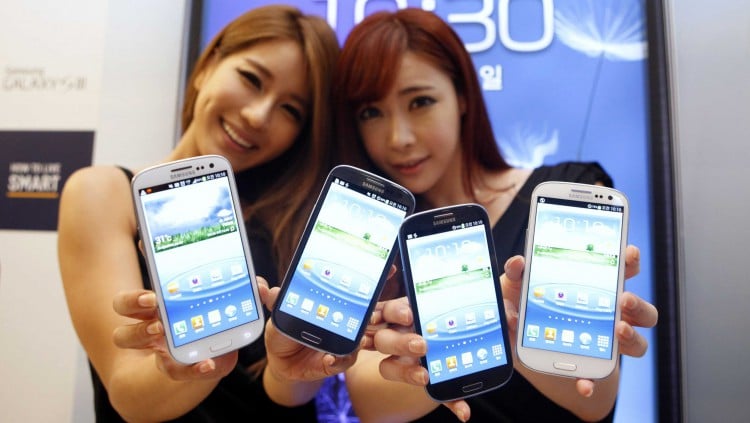 Сколько моделей Android-смартфонов выпустила Samsung. Фото.