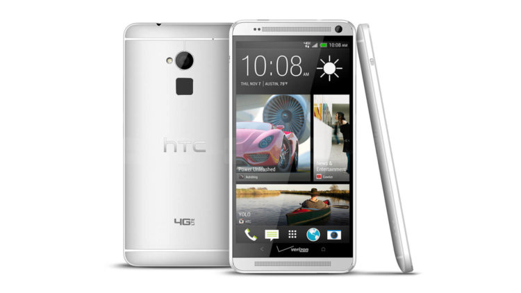Топ лучших смартфонов в ценовой категории от 15 000 до 20 000 рублей. HTC One Max. Фото.