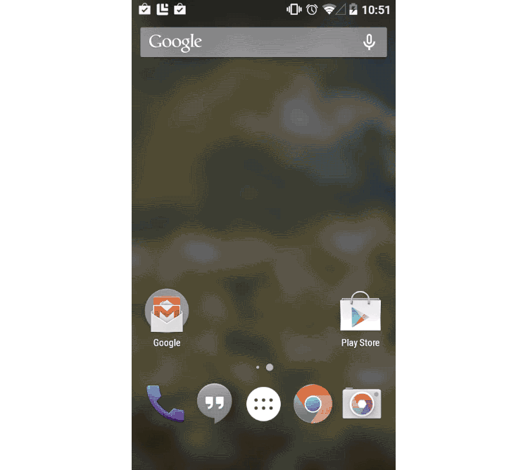5 приятных и не очень инноваций экрана блокировки Android 5.0 L. 2. Уведомления на экране блокировки. Фото.