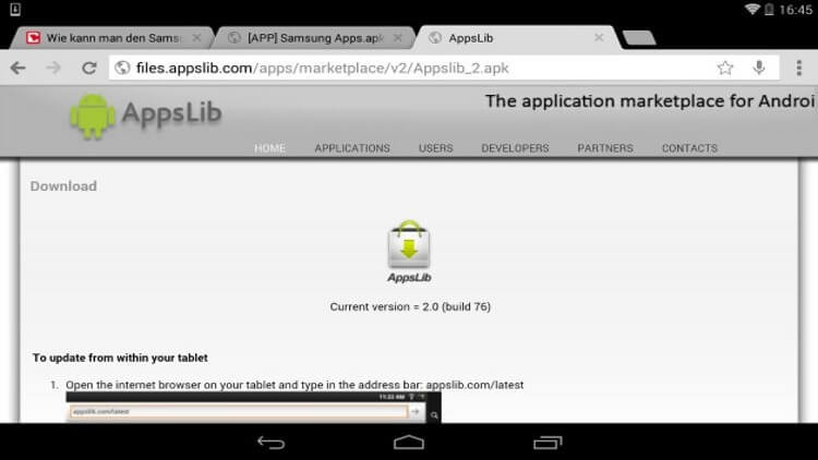 5 лучших альтернатив Google Play Store. 5. AppsLib. Фото.