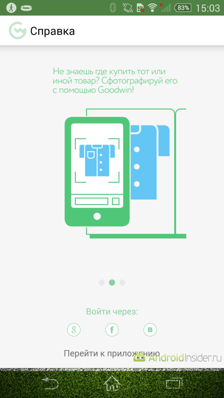 Goodwin: персональный ассистент покупателя. Фото.