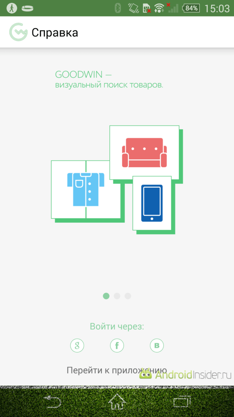 Goodwin: персональный ассистент покупателя. Фото.