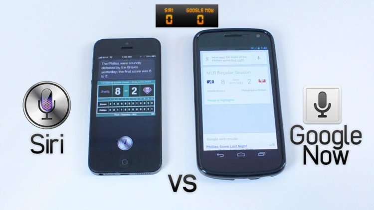 Google Now против Siri: Альтернативная битва. Фото.