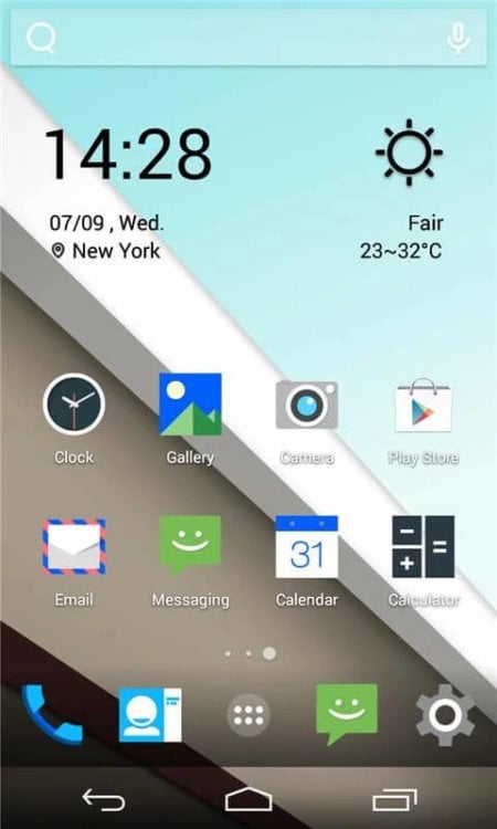 Добавь Material Design своему Android. Иконки и погода. Фото.
