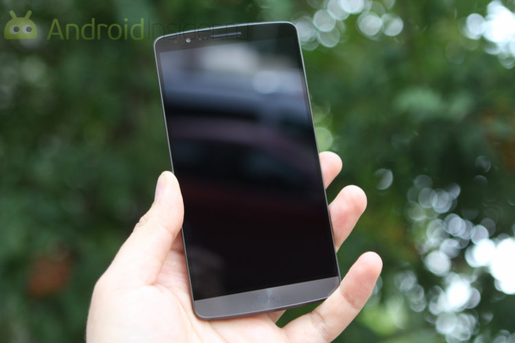 LG G3: экран больше — рамки меньше. Фото.