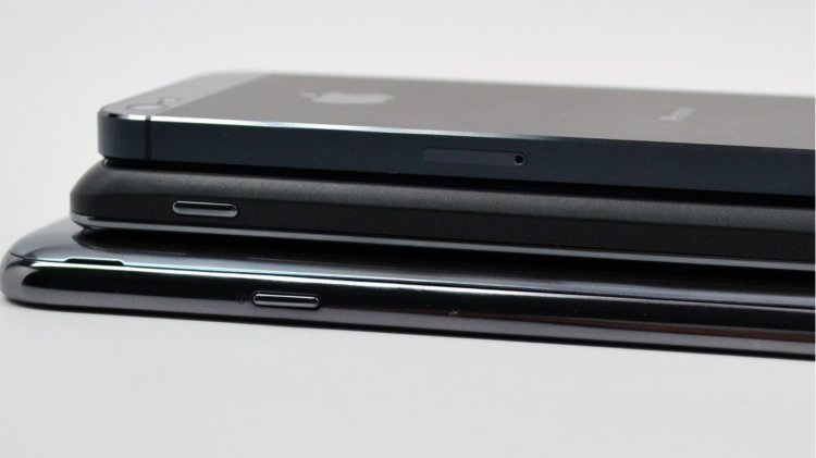 Сравнение флагманов по толщине. Кто №1? Фото.