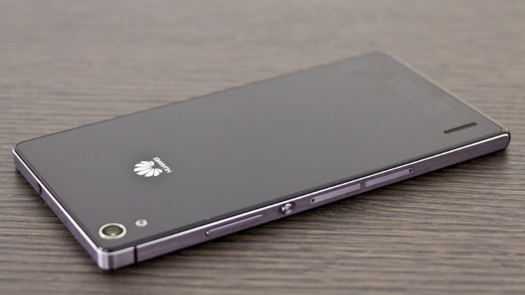 10 самых тонких Android-смартфонов. Huawei Ascend P7. Фото.