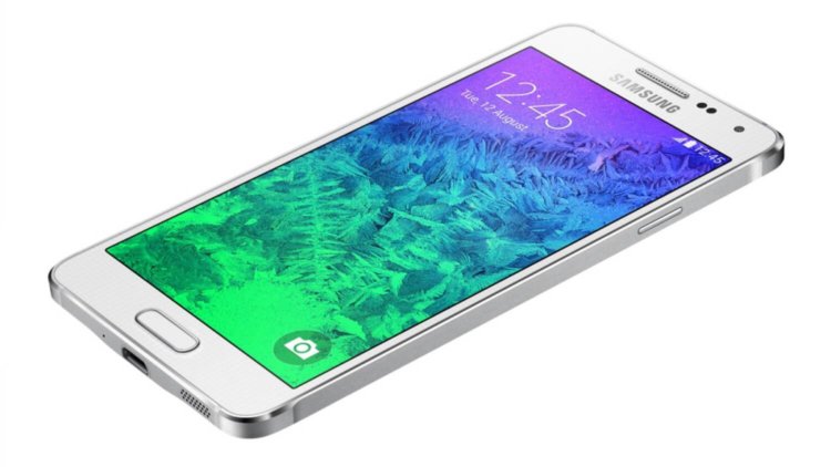 Лучшие смартфоны с восьмиядерными процессорами. Samsung Galaxy Alpha. Фото.