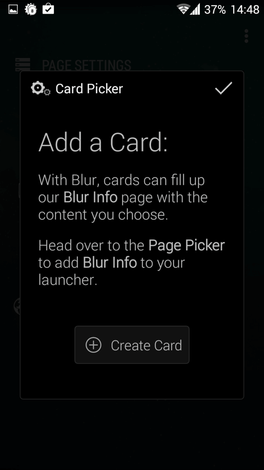 Blur — A launcher replacement. Будущая замена Google Старт? Фото.