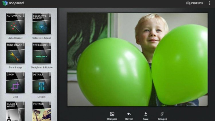 Лучшие фоторедакторы для ваших смартфонов. Snapseed. Фото.