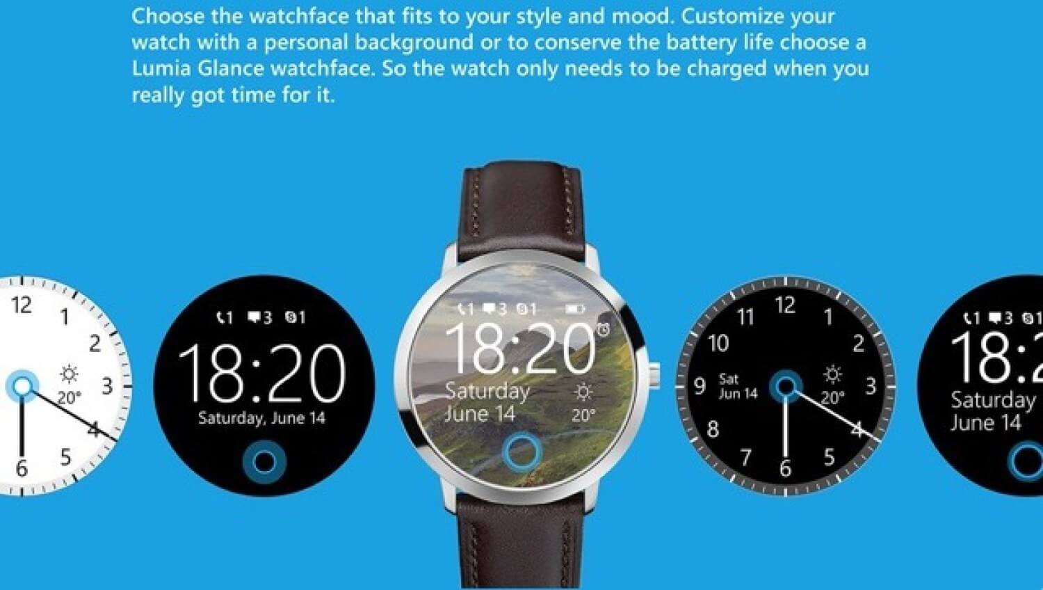 Как могли бы выглядеть умные часы от Microsoft. Фото.