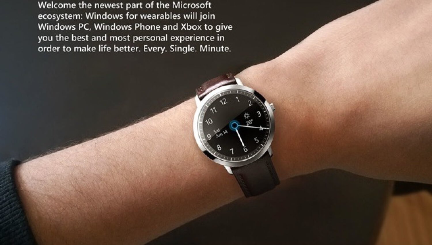 Как могли бы выглядеть умные часы от Microsoft. Фото.