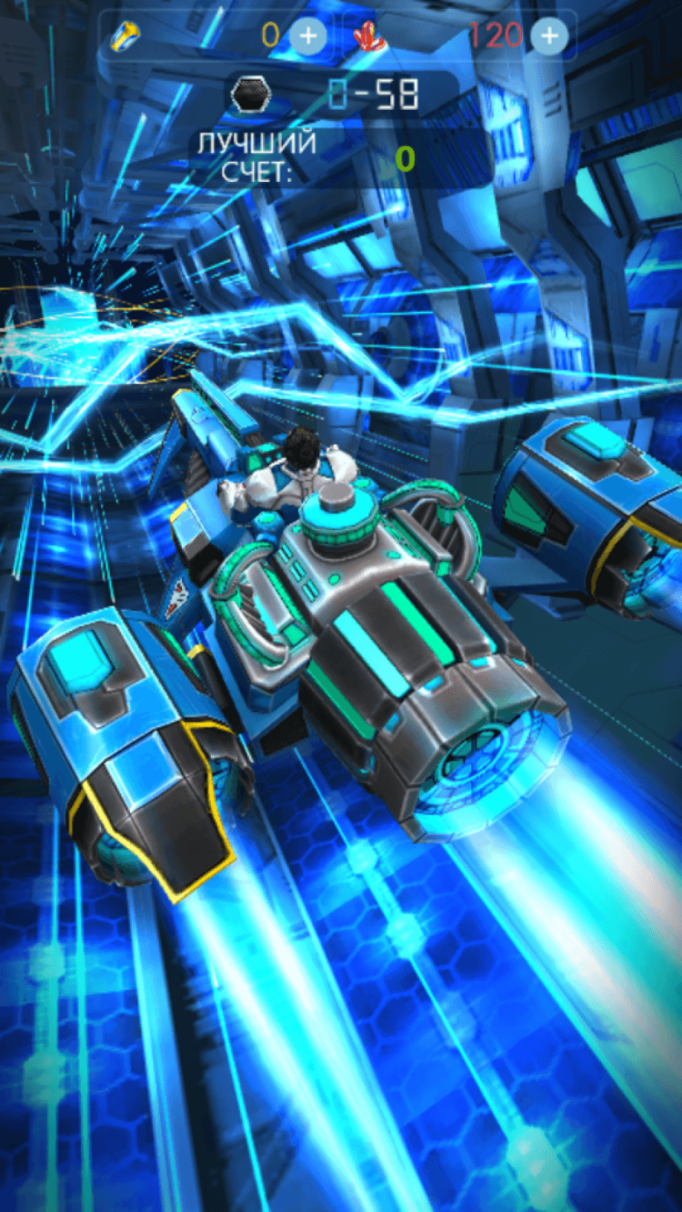 Glidefire — раннер с футуристическим привкусом. Фото.