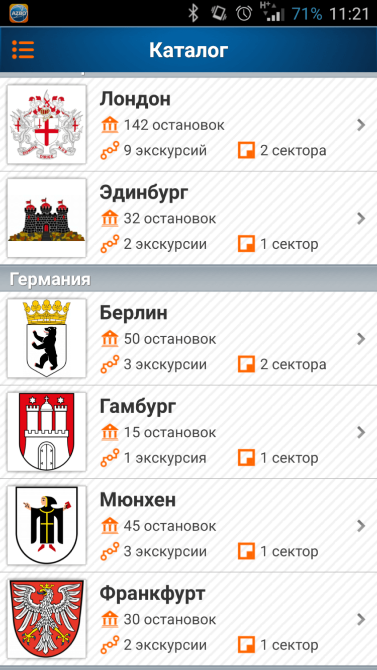 Azbo Audio Tour — ваш персональный экскурсовод. Azbo Audio Tour — ваш персональный экскурсовод. Фото.