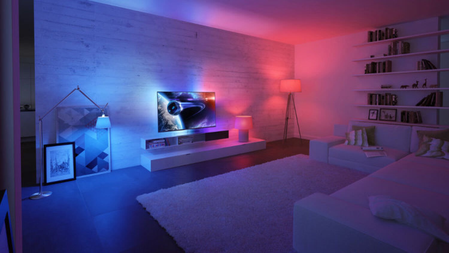 IFA 2014: TP Vision создаст настроение подсветкой комнаты из 4K-Android-телевизоров Philips. Фото.