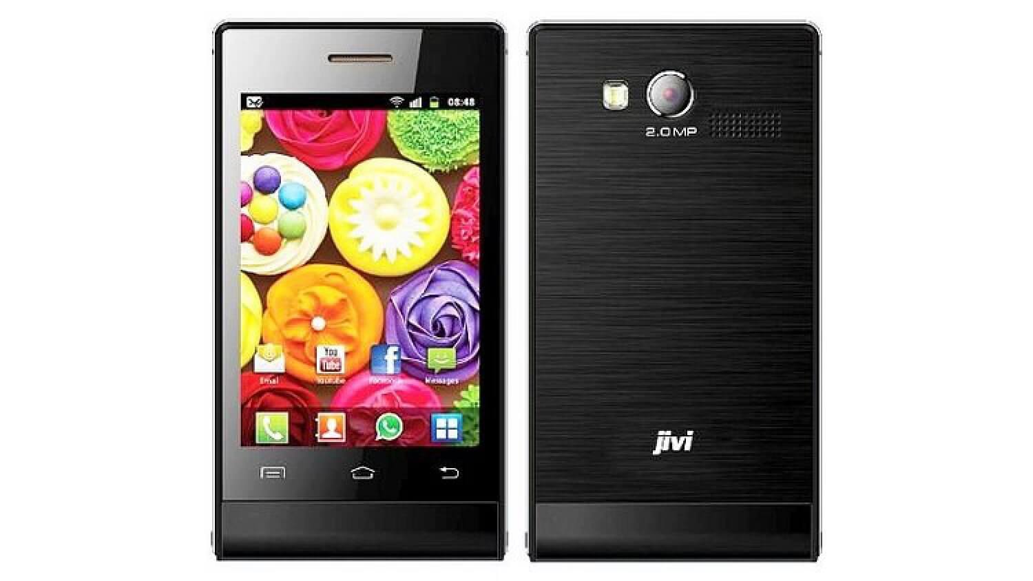 Самый дешевый в мире Android-смартфон выпустила компания Jivi. Фото.