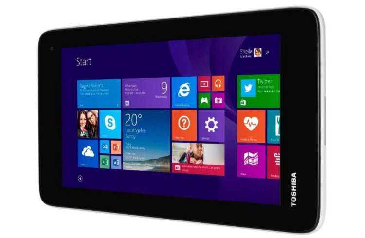 IFA 2014: Windows-планшеты вытесняют Android низкой ценой. Toshiba Encore Mini. Фото.
