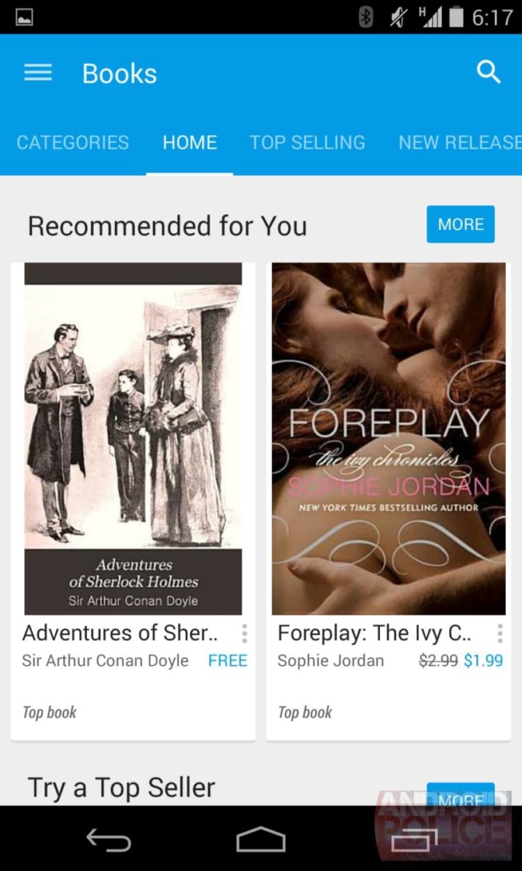 Как будет выглядеть новый Google Play с материальным дизайном? Как будет выглядеть новый Google Play с материальным дизайном? Фото.