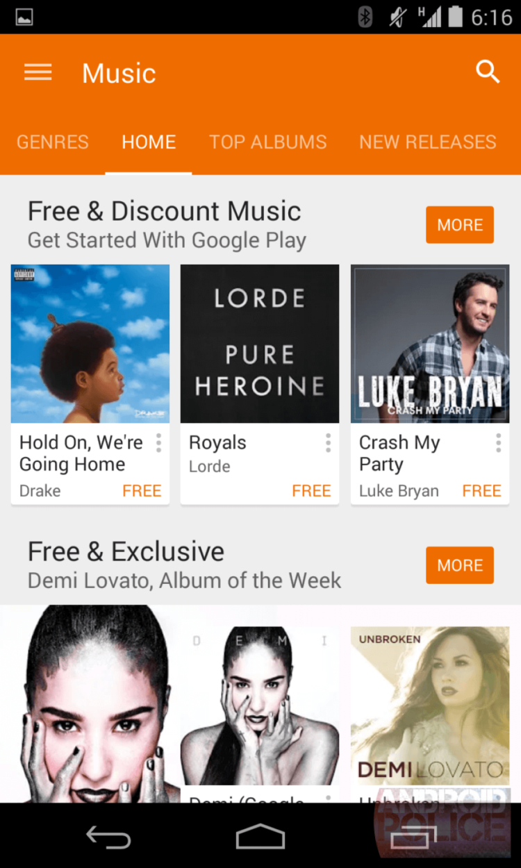 Как будет выглядеть новый Google Play с материальным дизайном? Как будет выглядеть новый Google Play с материальным дизайном? Фото.