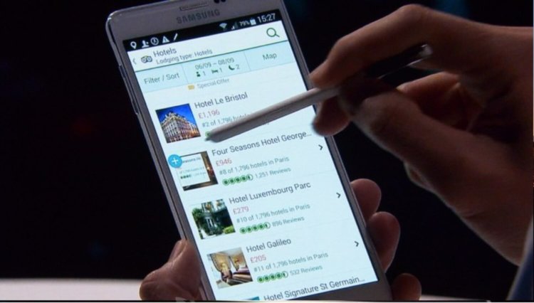 Дисплей Galaxy Note 4 признали лучшим. Дисплей Galaxy Note 4 признали лучшим. Фото.