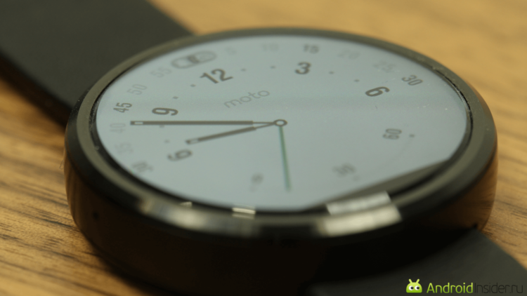 Moto 360: знакомство с «новой классикой». Moto 360: знакомство с «новой классикой». Фото.