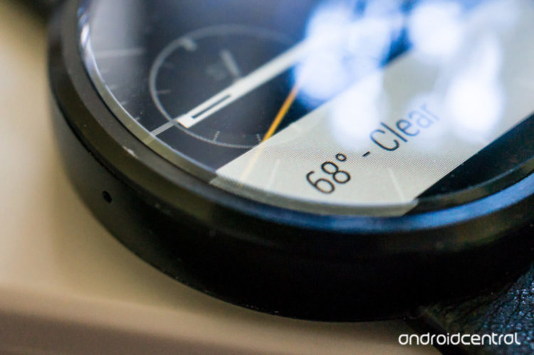 Главное — детали. Изучение Moto 360 под микроскопом. Экран. Главное — детали. Изучение Moto 360 под микроскопом. Экран. Фото.
