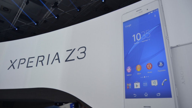 Главные особенности Sony Xperia Z3. Слушай на полную. Фото.