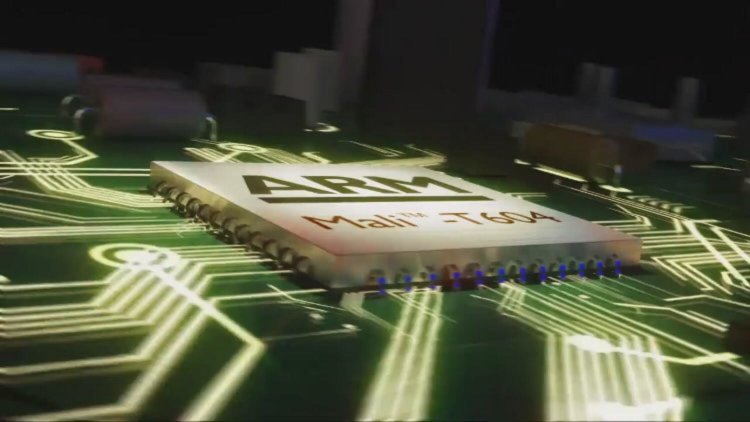 Инновация ARM сделает дешевыми смартфоны с высококачественной графикой. Новое поколение графических чипов Mali. Фото.