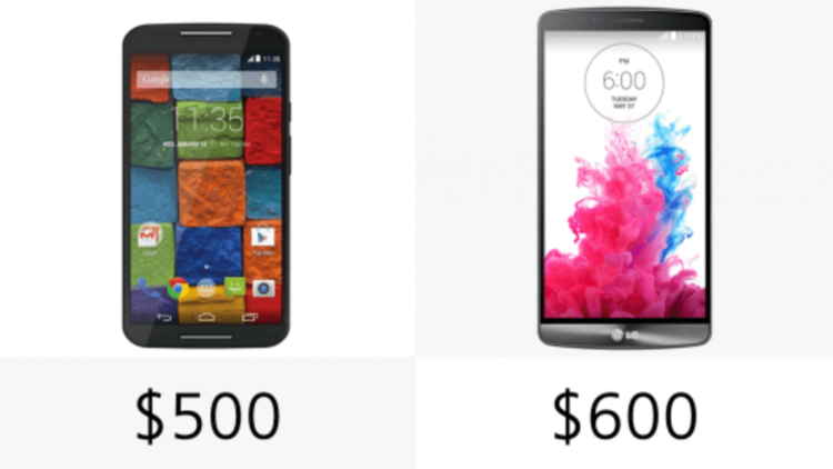 Moto X 2014 или LG G3? Какой из флагманов впереди? Фото.