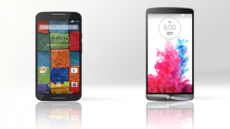 Moto X 2014 или LG G3? Какой из флагманов впереди? Фото.