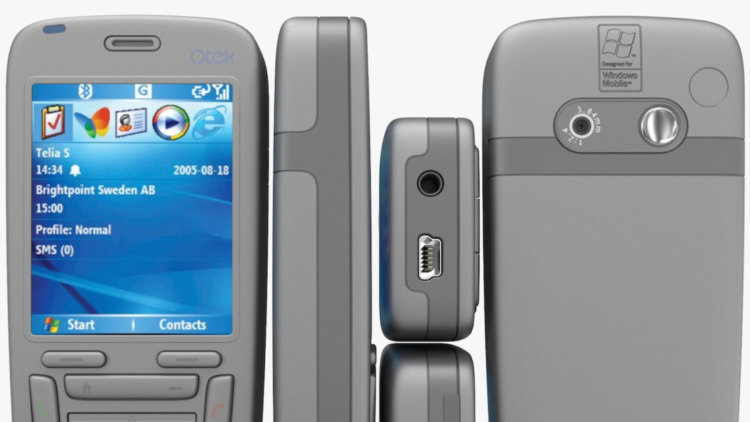 Взгляд в прошлое: пять замечательных смартфонов десятилетней давности. HTC Typhoon. Фото.