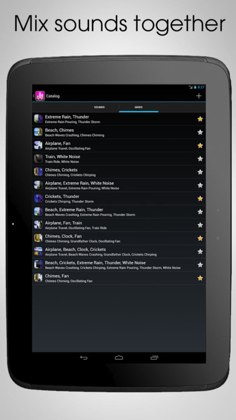 Лучшие приложения для тех, кто хочет выспаться. White Noise Lite. Лучшие приложения для тех, кто хочет выспаться. White Noise Lite. Фото.