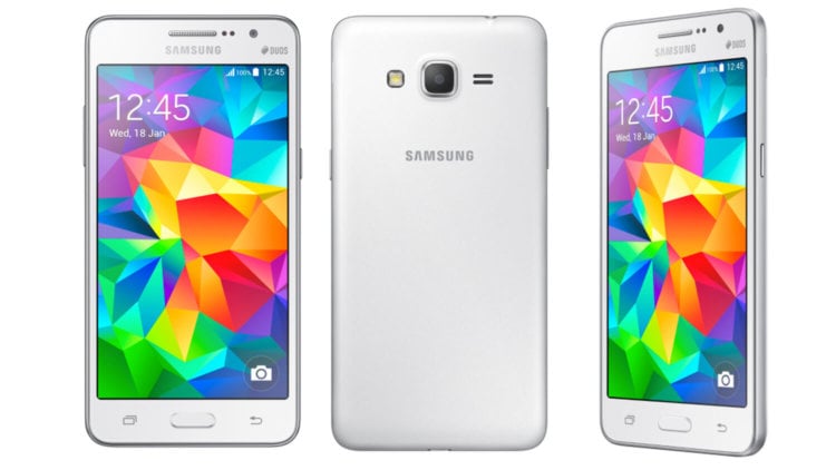 Galaxy Grand Prime: смартфон для любителей селфи от Samsung. Фото.