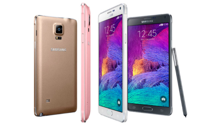 Samsung продала меньше Galaxy Note 4, чем Note 3. Фото.