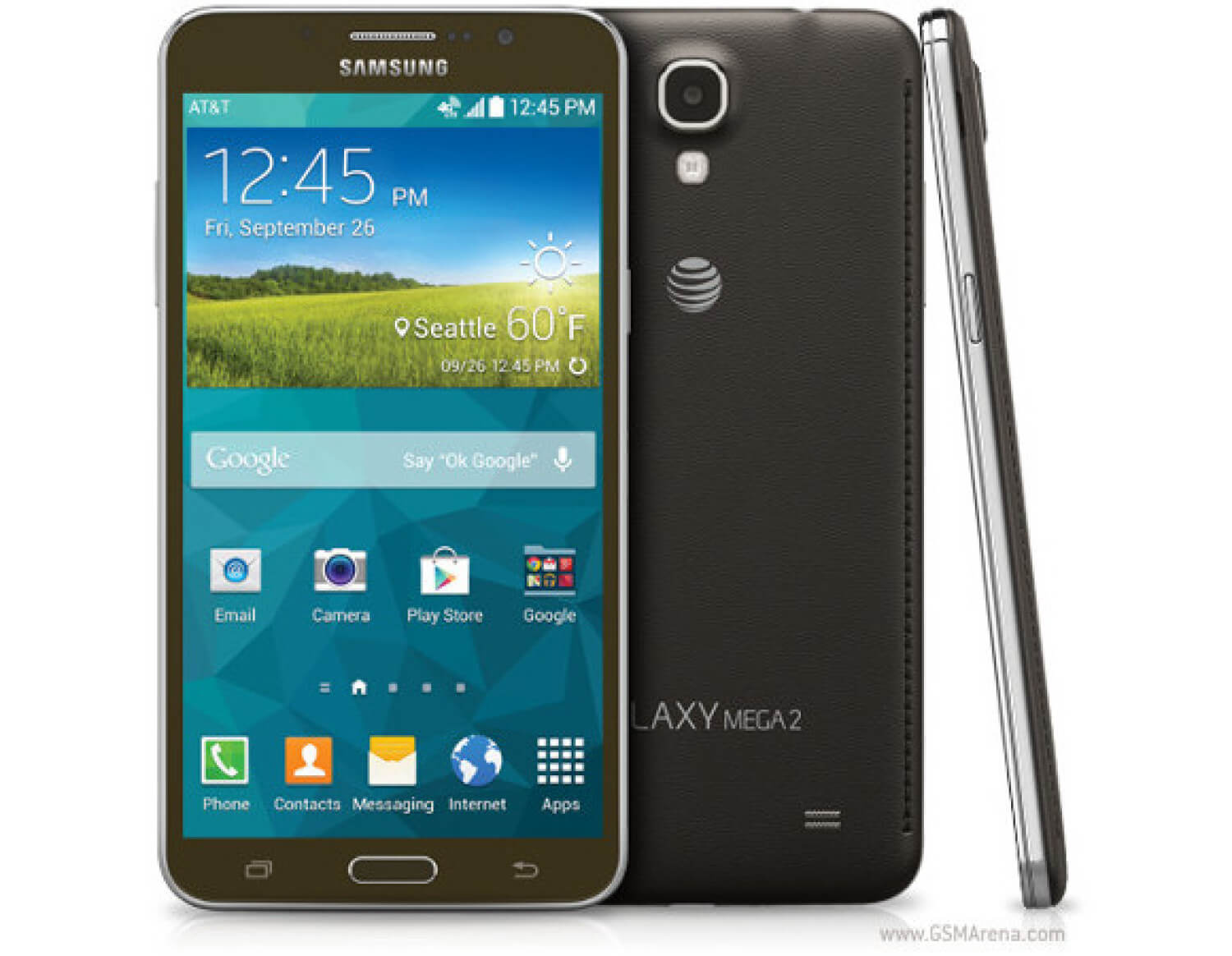Лучшие смартфоны с экраном 6 дюймов. Samsung Galaxy Mega 2. Фото.