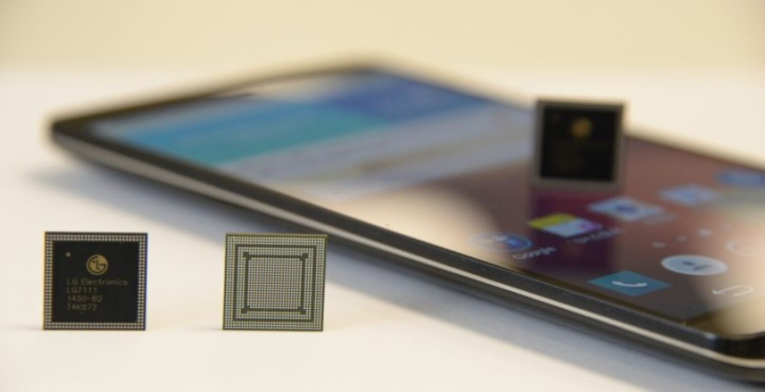LG G3 Screen — первый смартфон компании, работающий на собственном процессоре. Фото.