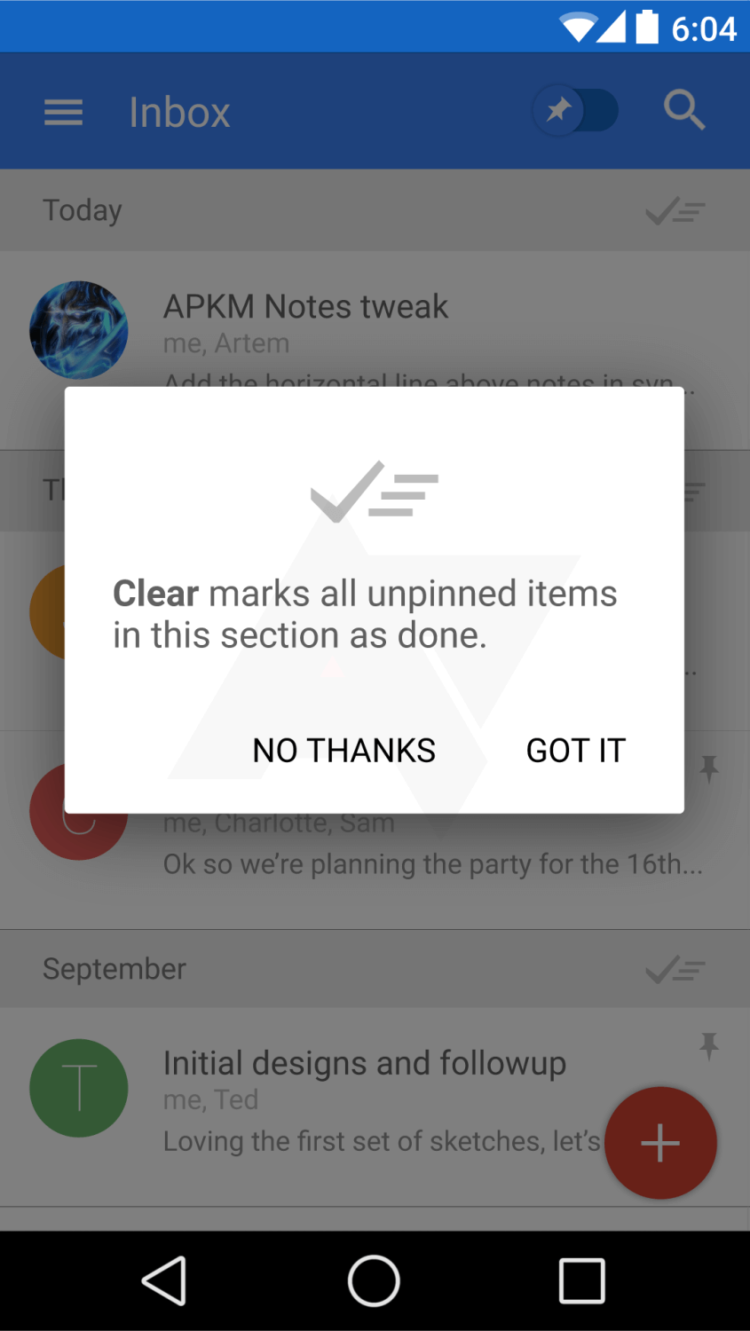 Google Bigtop — эволюция Gmail. Фото.