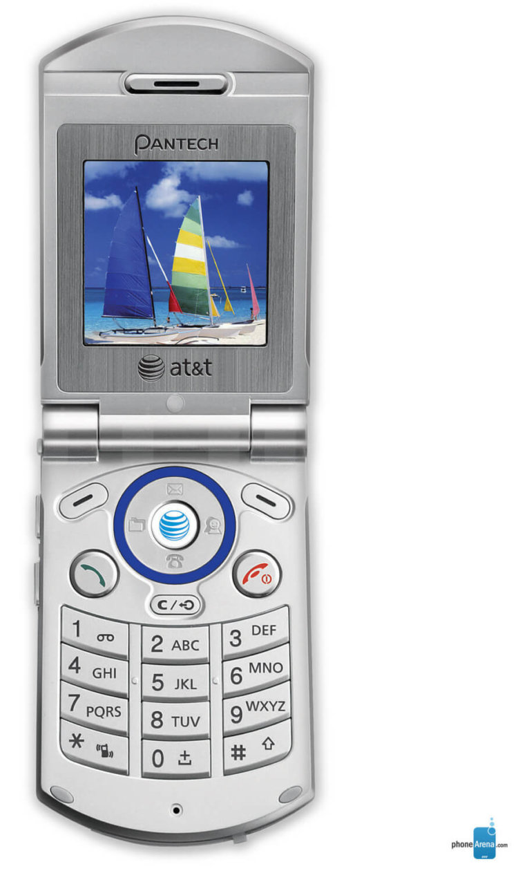 Телефоны для муравьёв: рейтинг наиболее компактных устройств. Pantech PG-C3b. Фото.