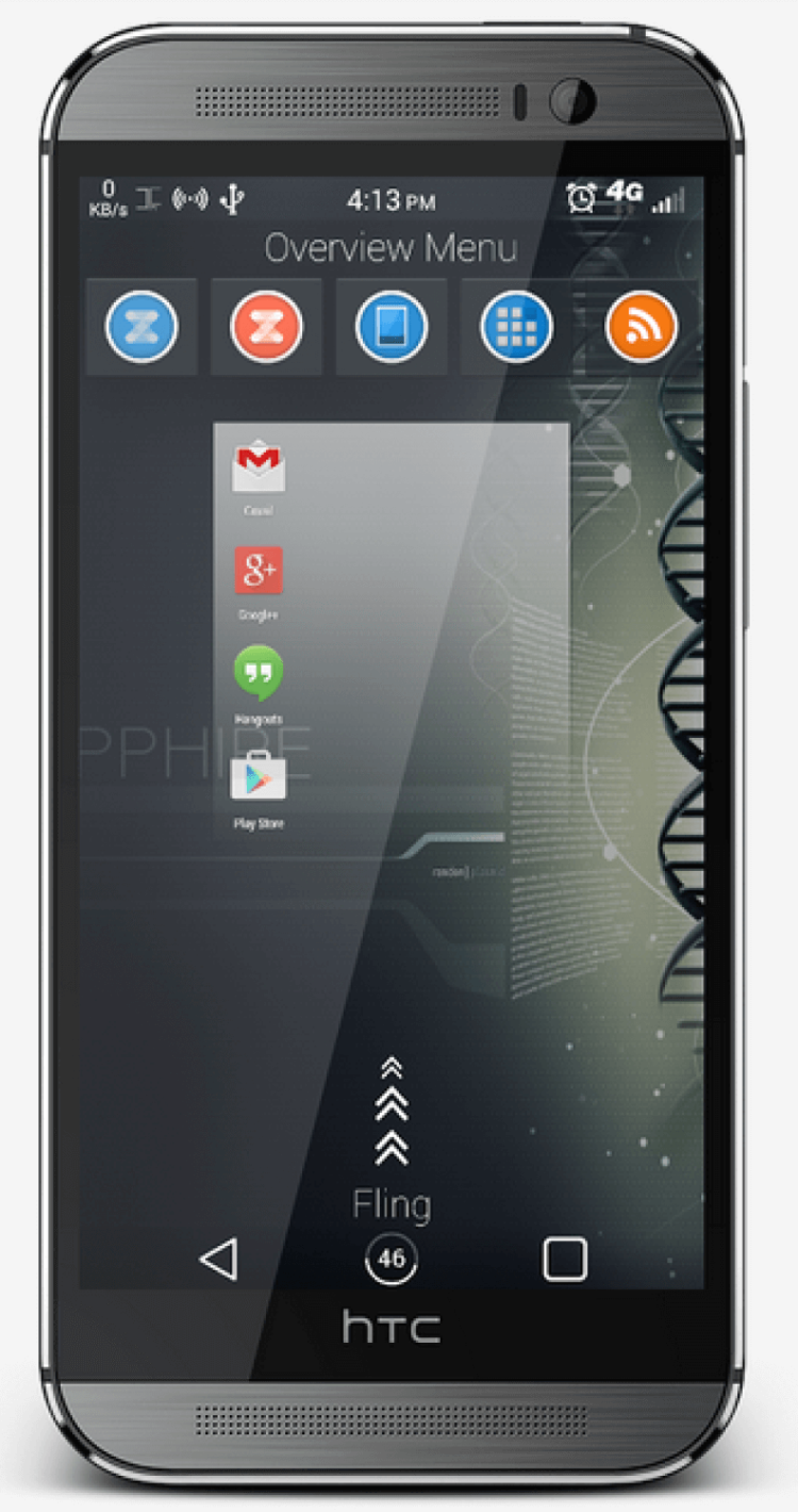 Какими лончерами запомнился прошедший месяц? Sapphire UI. Фото.