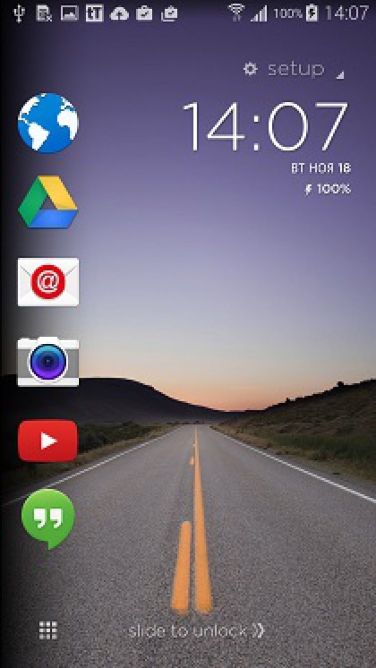 Владельцы iPhone могут только позавидовать этому набору приложений. Cover Lock Screen. Фото.