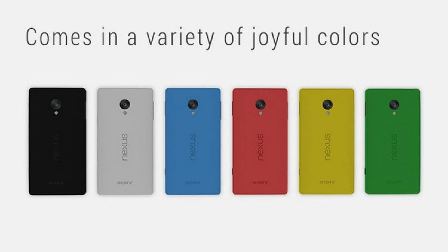 В поиске идеала: лучшие концепты Nexus-смартфонов. Sony Nexus Compact. Фото.
