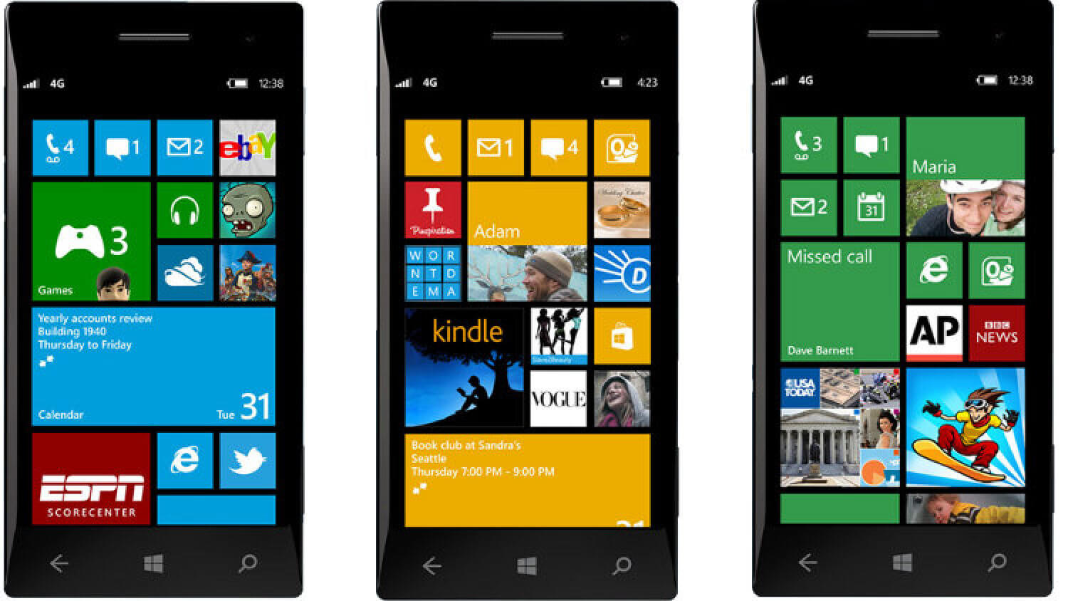 Что есть у Android, но нет у Windows Phone? Фото.