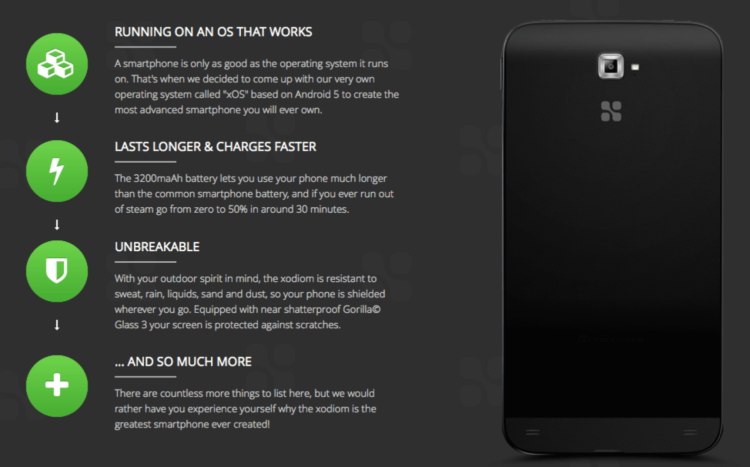 Новый «убийца флагманов», xodiom — встречайте! Фото.